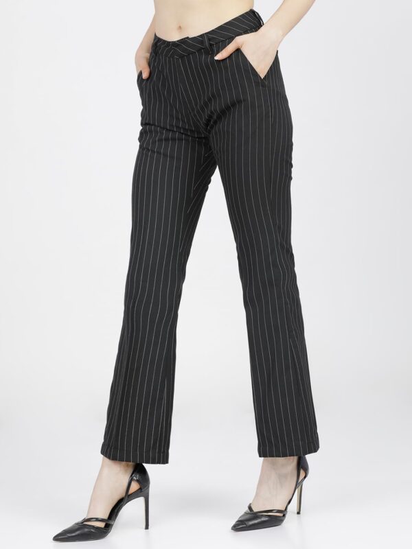Tokyo Talkies Women's Straight Casual Pants - Image 2