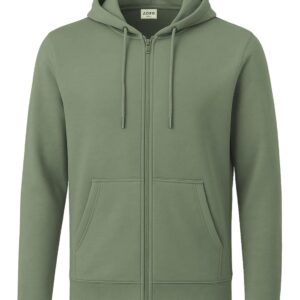 ADRO Men's Solid Cotton Zipper Hoodies