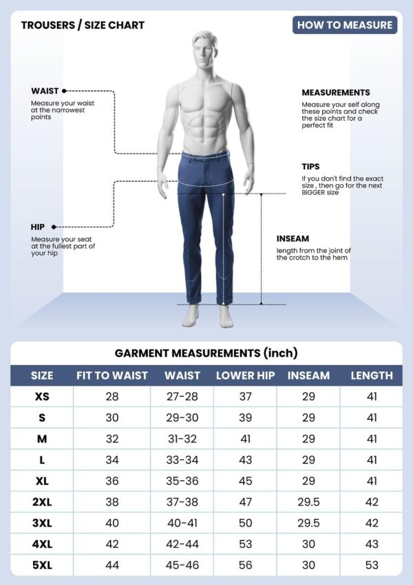 GRECIILOOKS Men's Regular Fit Mid Rise Regular Trousers Formal Fit | Stylish Slim Track Pant - Image 6
