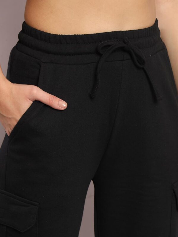 Q - RIOUS Women's Cargo Style Flared Trouser - Image 6