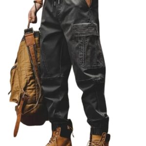 Lymio Men's Regular Fit Low Rise Cargo || Cargo Pants Cotton || Cargos (Cargo-101-104)