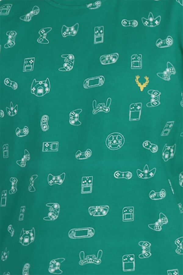 Allen Solly Boy's Cotton Regular Fit T-Shirt - Image 4