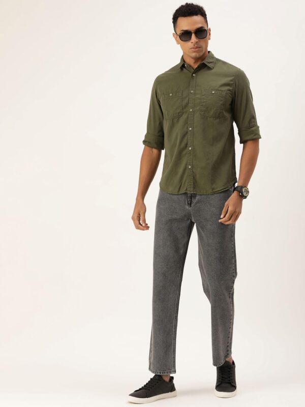 BENE KLEED Jeans for Men|Men Grey Relaxed Fit Solid Jeans | 100% Cotton Modern and Comfortable - Image 3