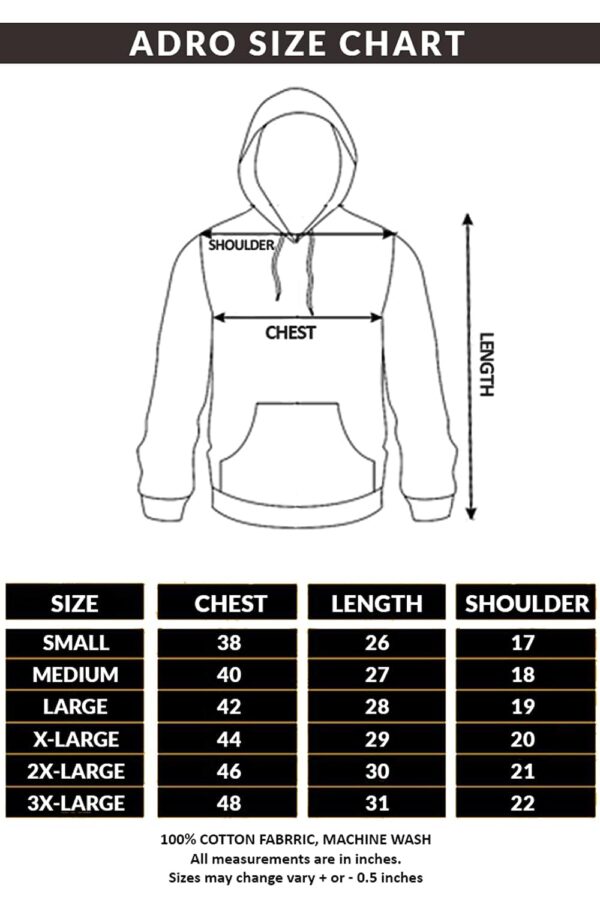 ADRO Men's Solid Cotton Zipper Hoodies - Image 4