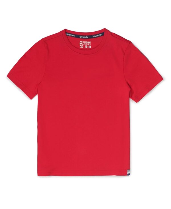 Jockey AB54 Boy's Super Combed Cotton Round Neck Half Sleeve T-Shirt
