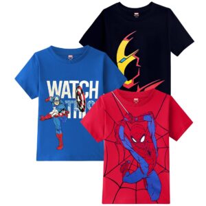 Kuchipoo © Marvel Boys Half Sleeves Regular Fit Cotton T-Shirt