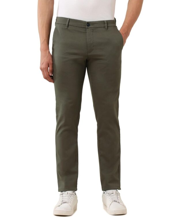 U.S.Polo Association Men's Textured Dobby Trousers
