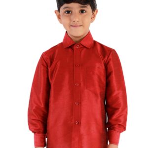 VASTRAMAY Boys Regular Fit Shirt