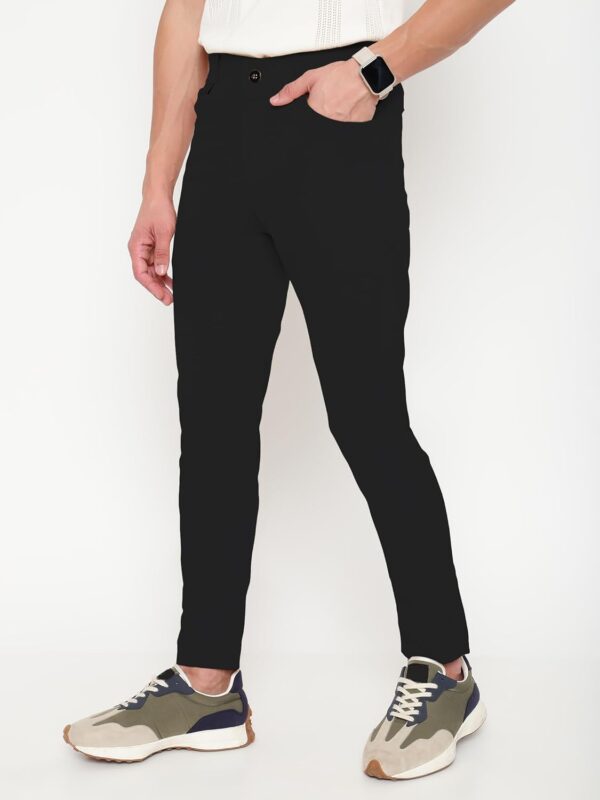 Men's Trouser II Men's Regular Casual Pants II Men's Regular Fit Casual Trouser (Trousers-120) - Image 2