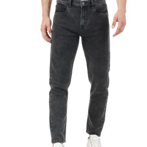 INKD Men's Slim Fit Jeans - Mid-Rise | Cotton Blend | Stretchable Fabric | Jeans for Men | Classic 5 Pocket Styling