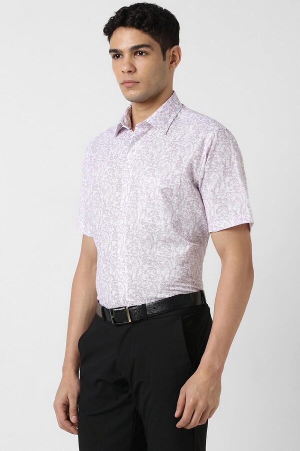 Van Heusen Men Cotton Regular Fit Shirt - Image 2