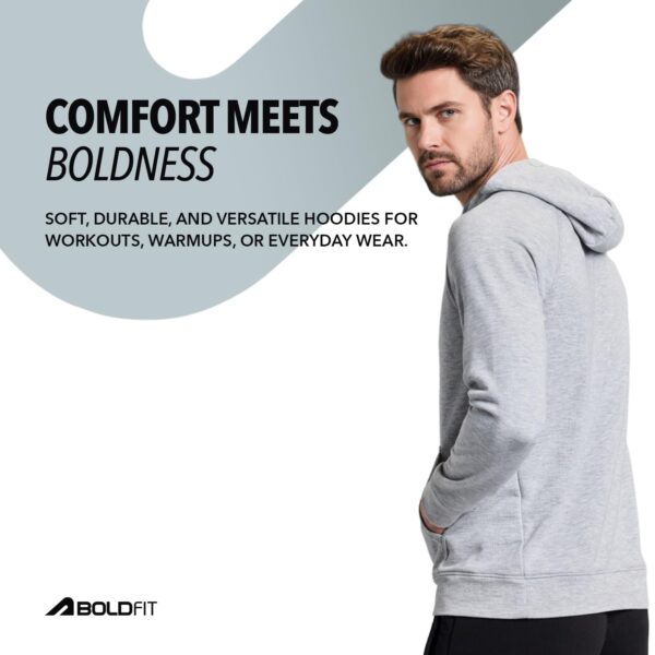 Boldfit Hoodies for Man Casual Wear Sweatshirt for Man High Neck Hoodies for Men Regular Fit Sweatshirts for Men Daily Use Hoodie for Boys Stylish Winter Wear - Image 6