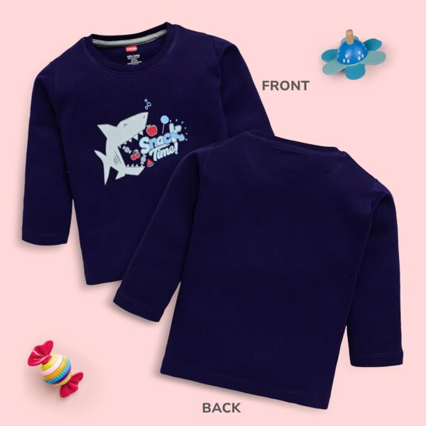 LuvLap Cartoon Regular Fit F/S Boys T-Shirt-PO4 - Image 5