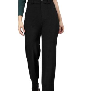 Mehrang Trousers for Women, Formal Pants for Women, Straight Fit Pants