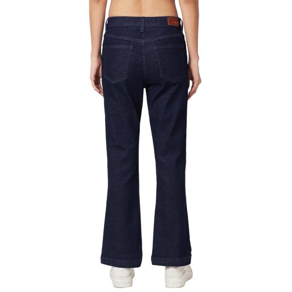 Spykar Mid Rise Bootcut Blue Jeans for Women - Image 3