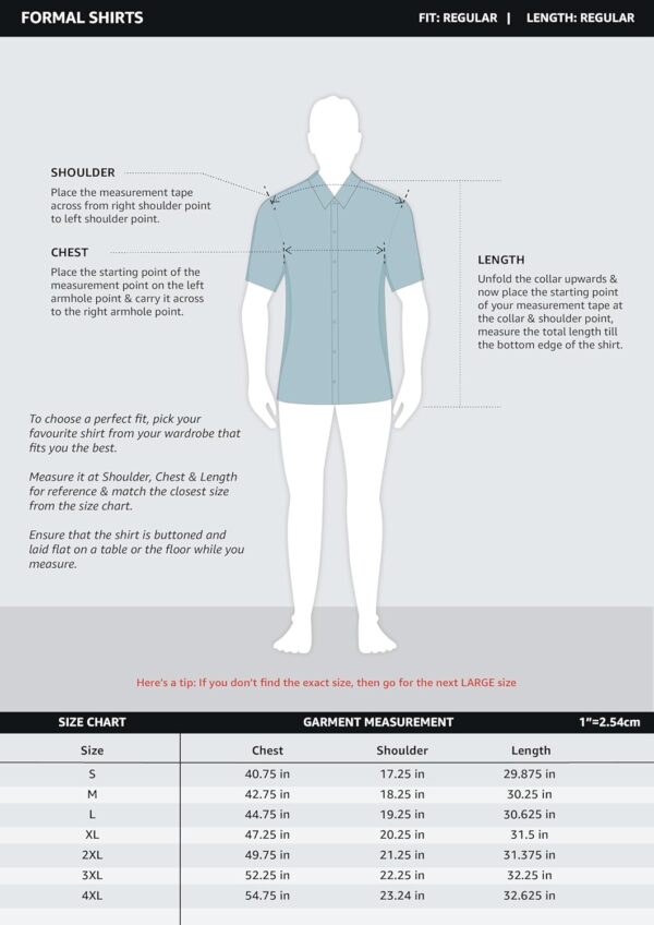 Amazon Brand - Symbol Men's Cotton Regular Fit Shirt - Image 6