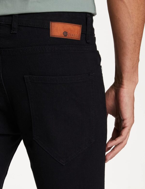 Amazon Brand - Symbol Men's Cotton Rich Stretchable Skinny Fit Jeans | Casual Denim - Image 7