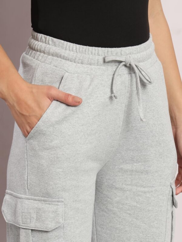 Q - RIOUS Women's Cargo Style Flared Trouser - Image 6