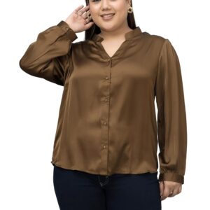 Purys Women's Solid Regular Fit Shirt