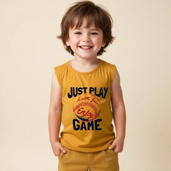 minicult Cotton Kids Vest with Mickey and Friends Character Prints(Pack of 3) - Image 5