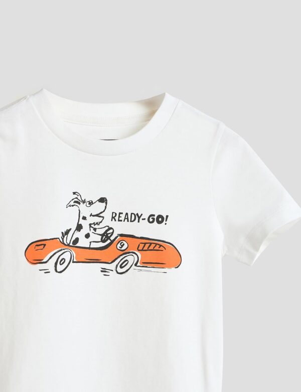 Amazon Brand - Symbol Boys 100% Cotton Graphic Printed Half Sleeves T-Shirt | Age 2-6 Years (Available in Combo Pack of 2) - Image 4