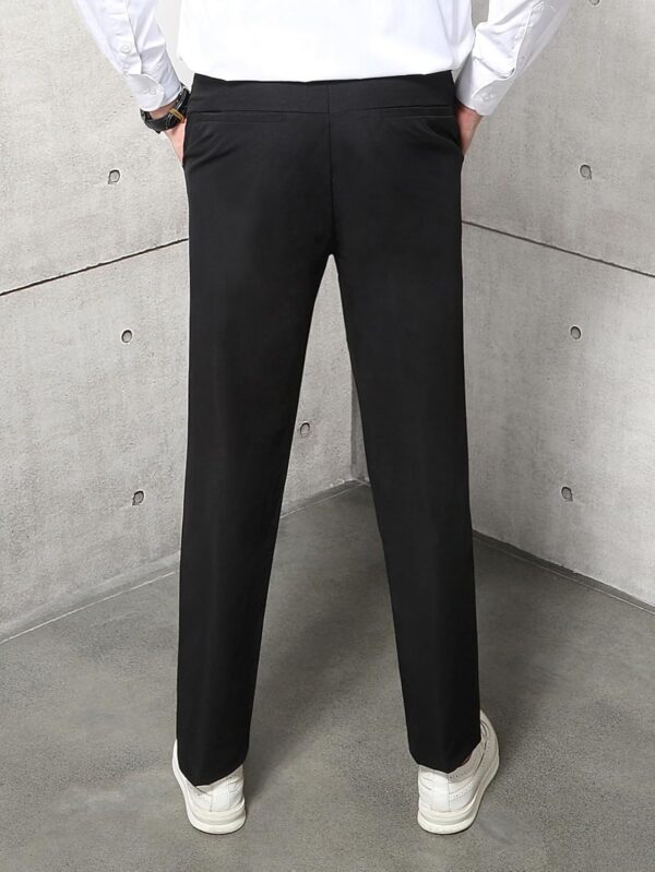 GRECIILOOKS Men's Regular Fit Mid Rise Regular Trousers Formal Fit | Stylish Slim Track Pant - Image 2