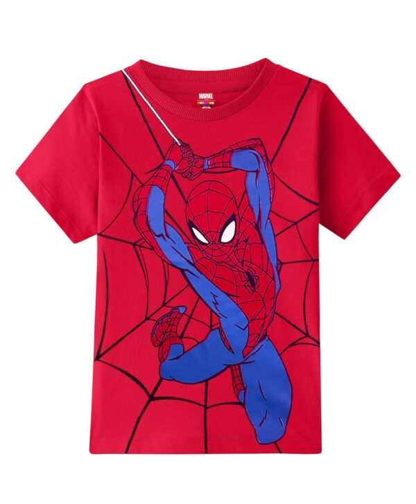 Kuchipoo © Marvel Boys Half Sleeves Regular Fit Cotton T-Shirt - Image 3