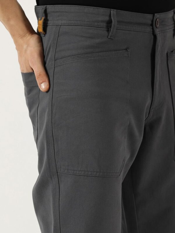 Thomas Scott Men's | Solid | Light Weight | Breathable Fabric | Mid Rise | Straight Fit | 100% Cotton | Button Waist | Chino Trouser | Pants - Image 6