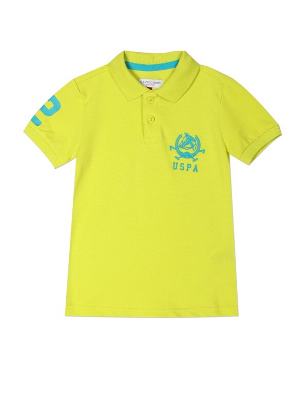 U.S. POLO ASSN. Boy's Cotton Regular Fit Shirt