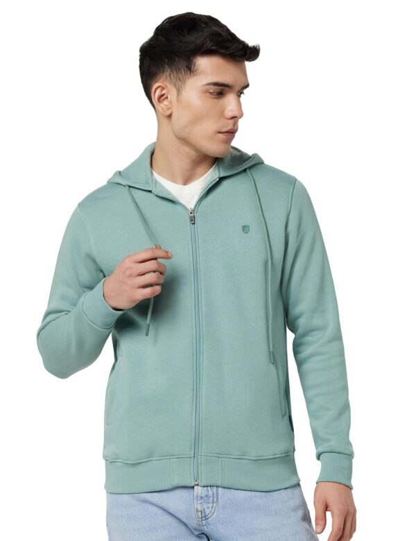 MARKRICH Men Zipper Jacket Hoody with Pocket