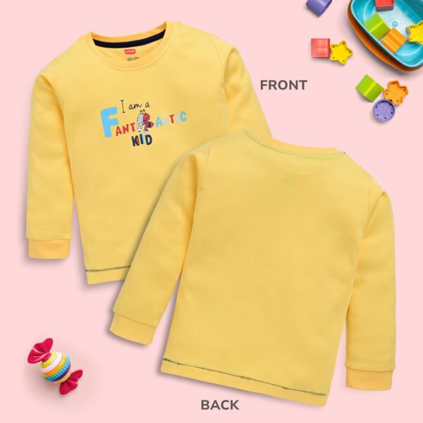 LuvLap Cartoon Regular Fit F/S Boys T-Shirt-PO4 - Image 4