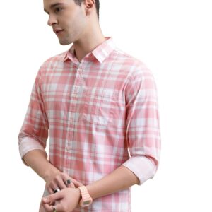 Highlander Men's Checkered Slim Fit PHSH000014