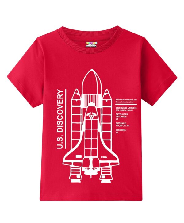 Kuchipoo Boys Half Sleeves Cotton T-Shirt - Image 4