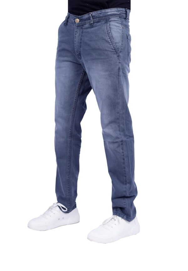 WanderThreads Lifestyle Co. Regular fit Washed Stretchable Jeans for Men || Denim for Men || Men Jeans Pant - Image 3