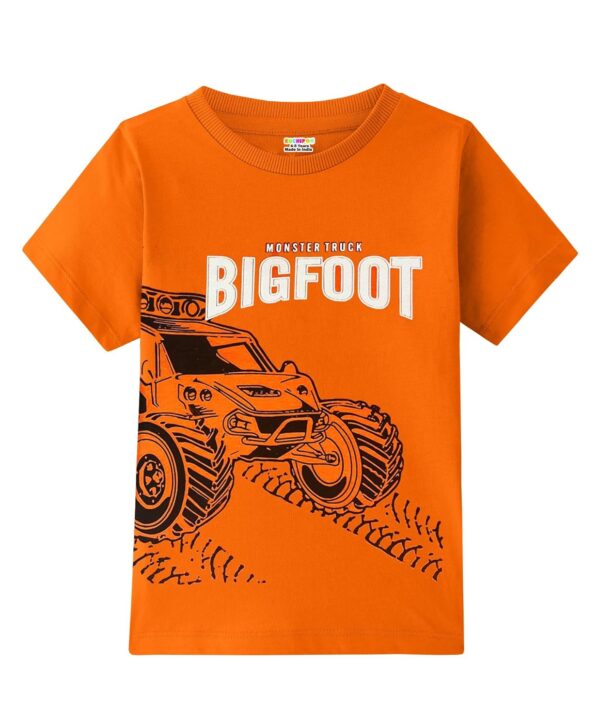Kuchipoo Boys Half Sleeves Cotton T-Shirt - Image 7