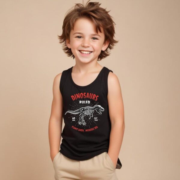 minicult Cotton Kids Vest with Mickey and Friends Character Prints(Pack of 3) - Image 3