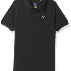 Allen Solly Boy's Solid Regular Fit T-Shirt