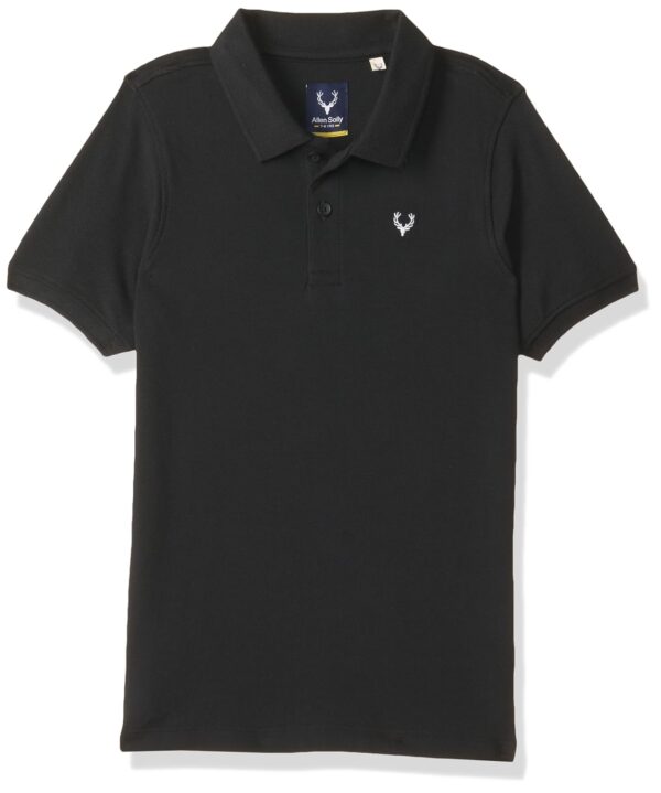Allen Solly Boy's Solid Regular Fit T-Shirt
