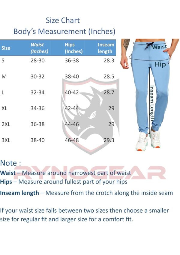 RynoGear Regular Fit Super Stretchable Track Pant for Men - Image 6