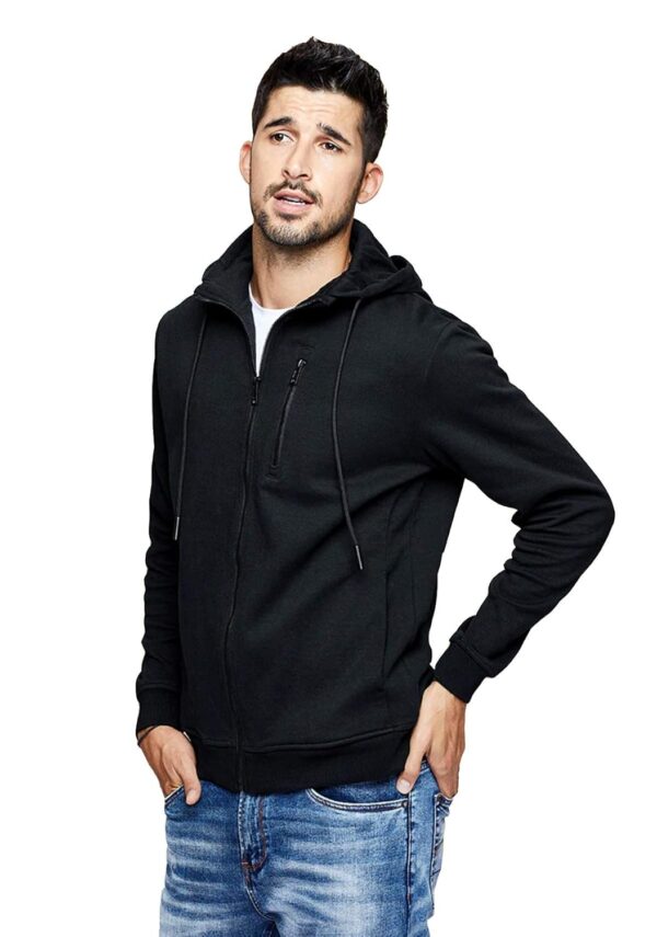 fanideaz Men's Cotton Hooded Sweatshirt with Zip - Image 2