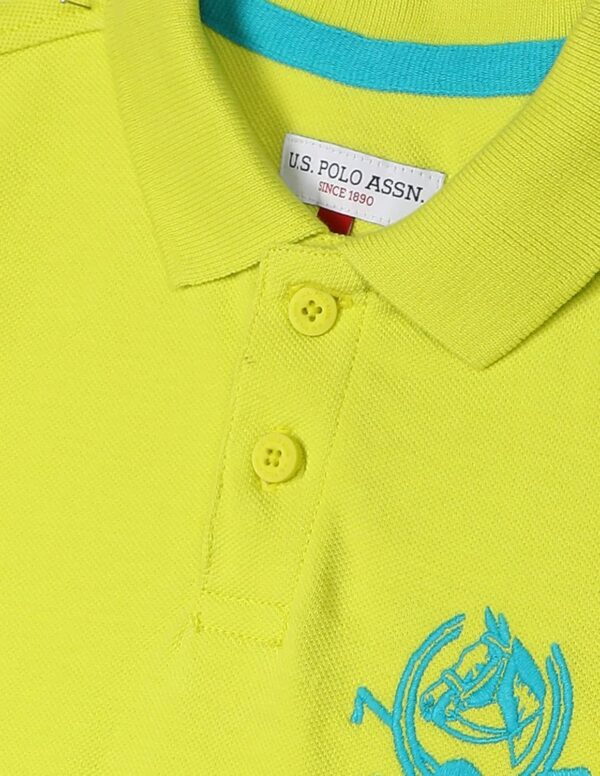 U.S. POLO ASSN. Boy's Cotton Regular Fit Shirt - Image 3