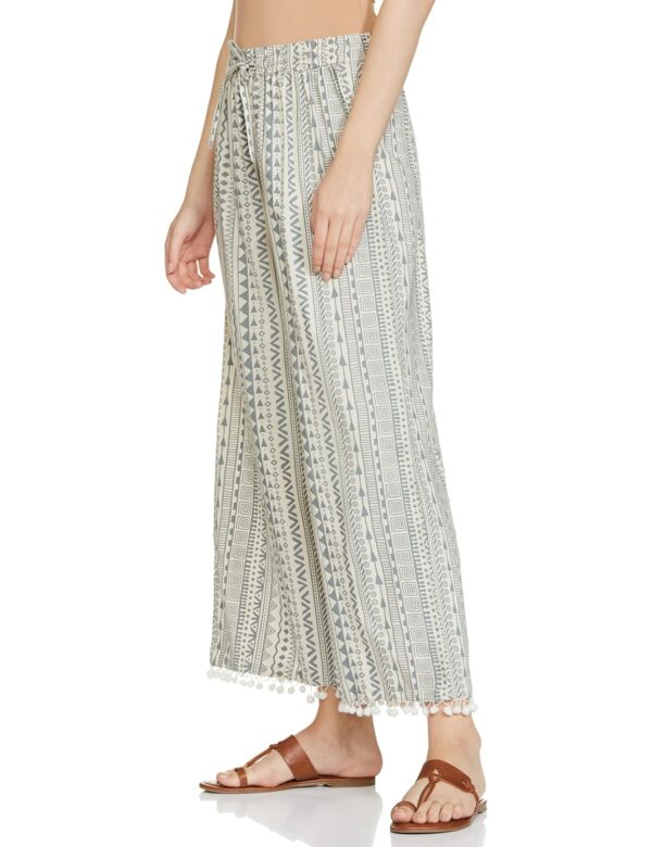 Amazon Brand - Myx Women's Relaxed Cotton Flared Palazzo | Available in Plus Size - Image 3