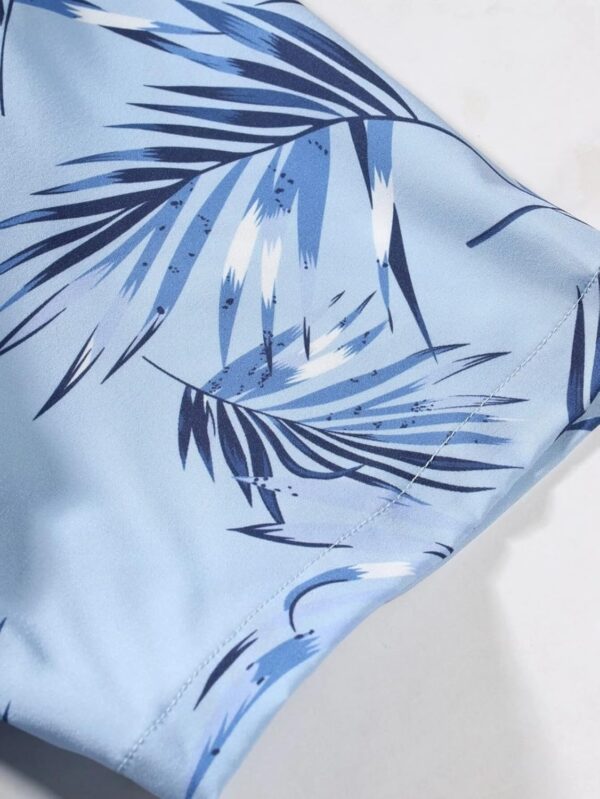 LERIYA FASHION Men's Rayon Shirt - Summer Button Down Shirts | Half Sleeve Printed |Formal |Casual Stylish (Available in Plus Size and Combo Pack of 2) - Image 6