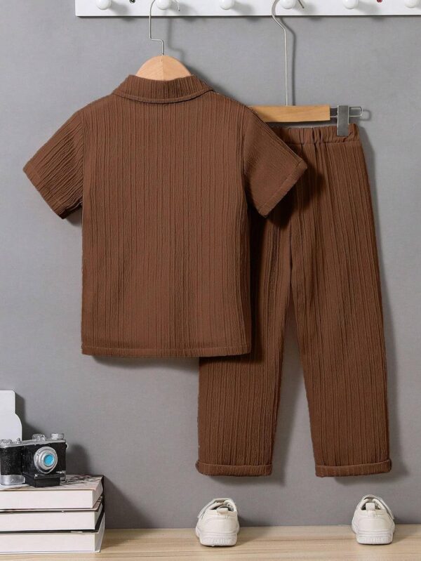 TAGAS Boys SHIRT AND PANT FOR BOYS| COORDINATED_OUTFIT |TWO-PIECE SET FOR BOYS| - Image 3