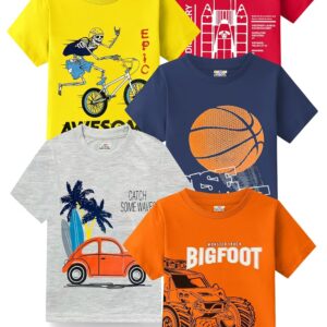 Kuchipoo Boys Half Sleeves Cotton T-Shirt