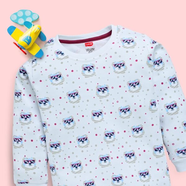 LuvLap Cartoon Regular Fit F/S Boys T-Shirt-PO4 - Image 7