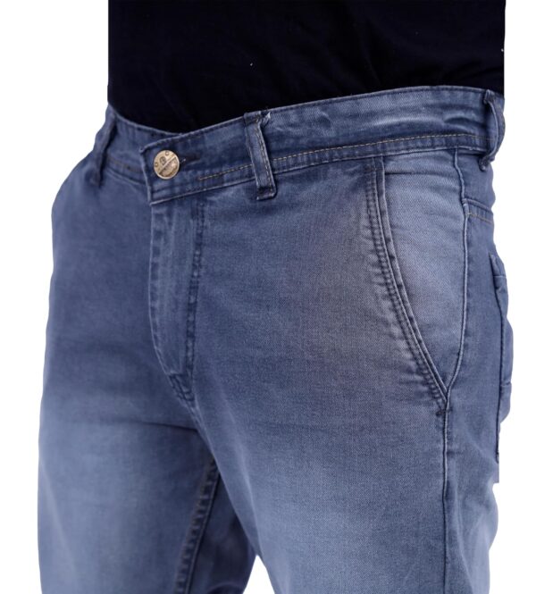 WanderThreads Lifestyle Co. Regular fit Washed Stretchable Jeans for Men || Denim for Men || Men Jeans Pant - Image 5