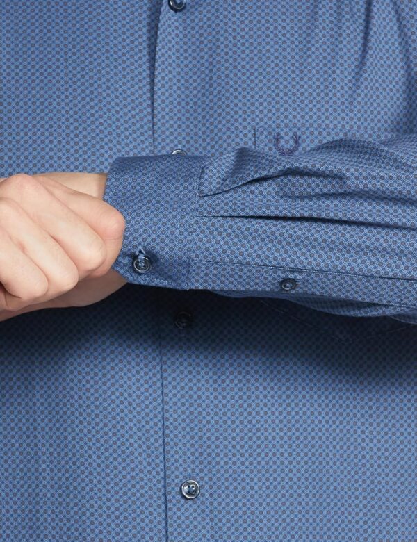 Allen Solly Men Cotton Regular Fit Printed Formal Shirt - Image 4