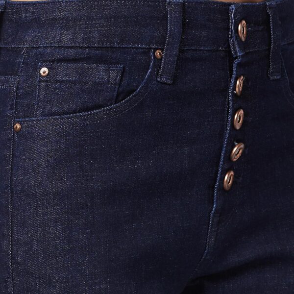 Spykar Mid Rise Bootcut Blue Jeans for Women - Image 5