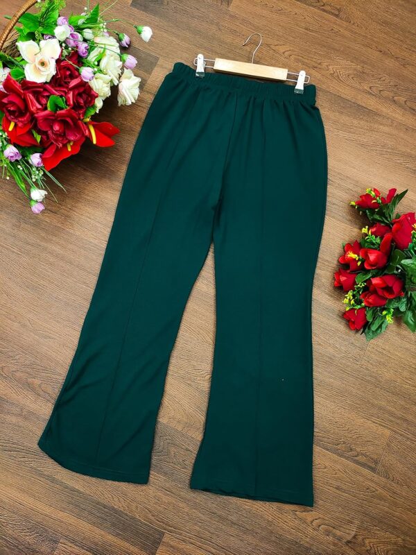 Leriya Fashion Women's Yoga Dress Pants Stratchable Work Slacks Business Casual Office Straight Leg/Bootcut Elastic Waist Trouser for Women - Image 6